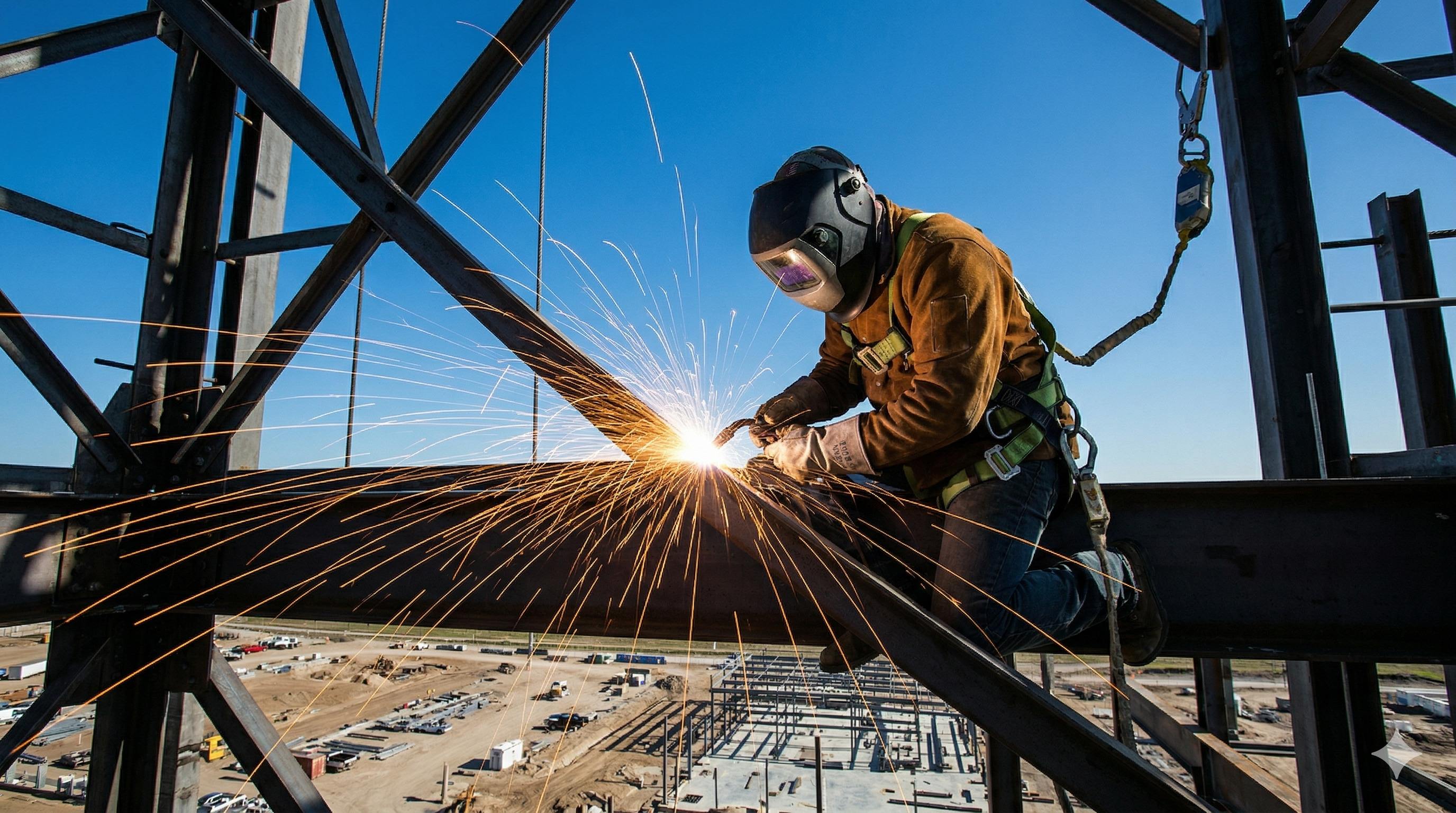 Mokna.ai — RF and line equipment installation on a tower platform